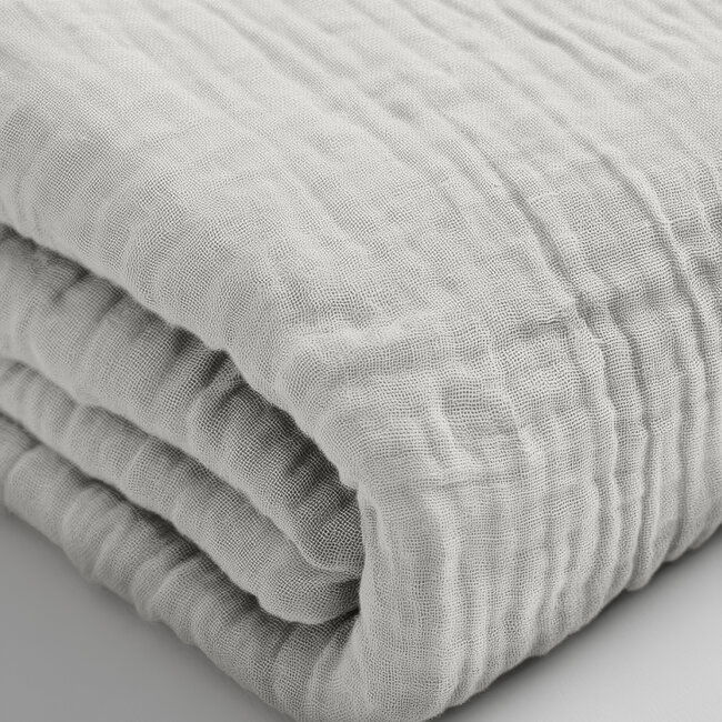 Mousseline crème 90 x 200 + 30