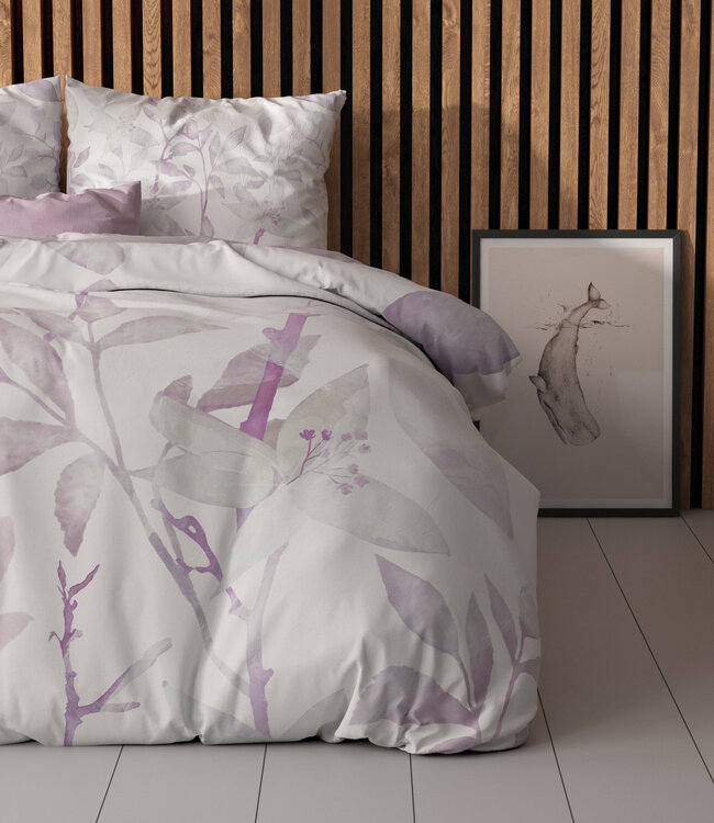 Waterbladeren Wit 200 x 200/220