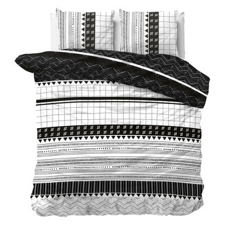 Sleeptime Artic Stripe weiß 200 × 220 - Bettbezug