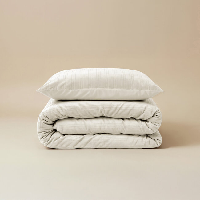 Sleeptime Velours-Bettbezug beige 140 × 200/220