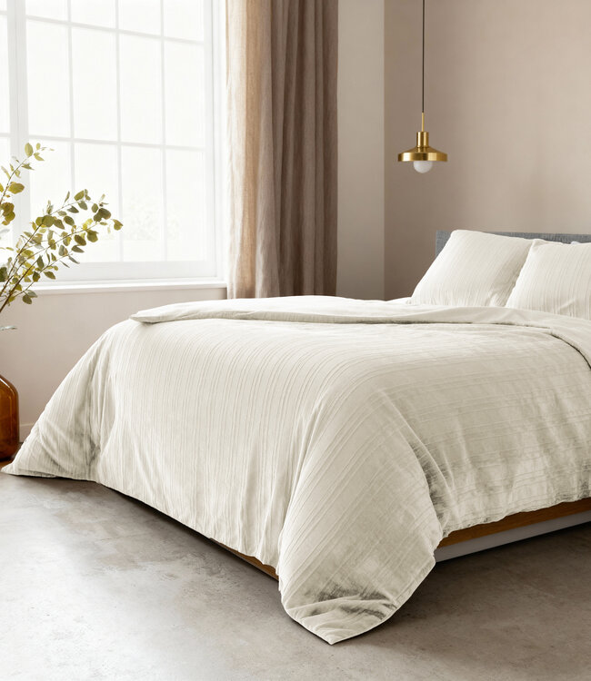 Fluwelen voering beige 140 x 200/220