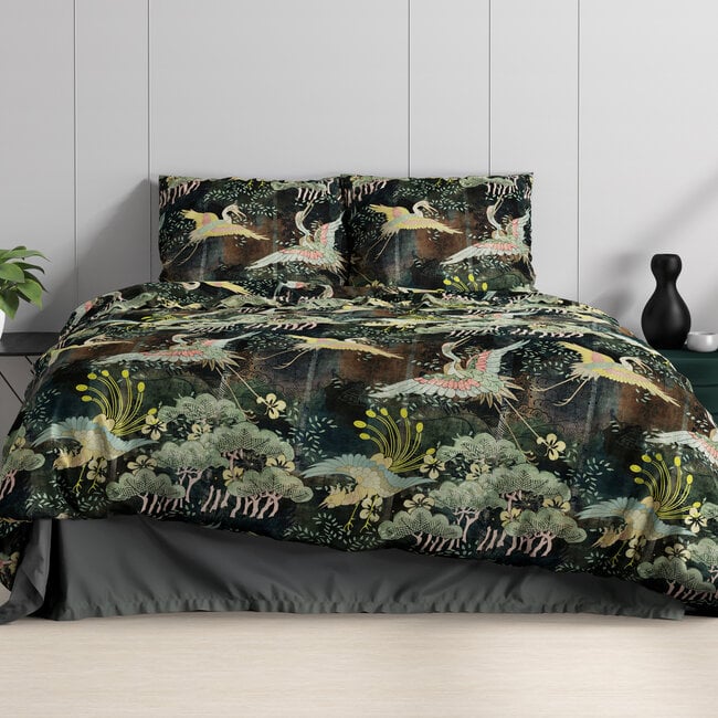 Dreamhouse Lisette Green 240 × 220 - Duvet Cover