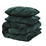 Fluwelen pintuck groen 140 x 200/220