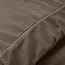 Sleeptime Velvet uni duvet cover taupe 140 × 220 cm