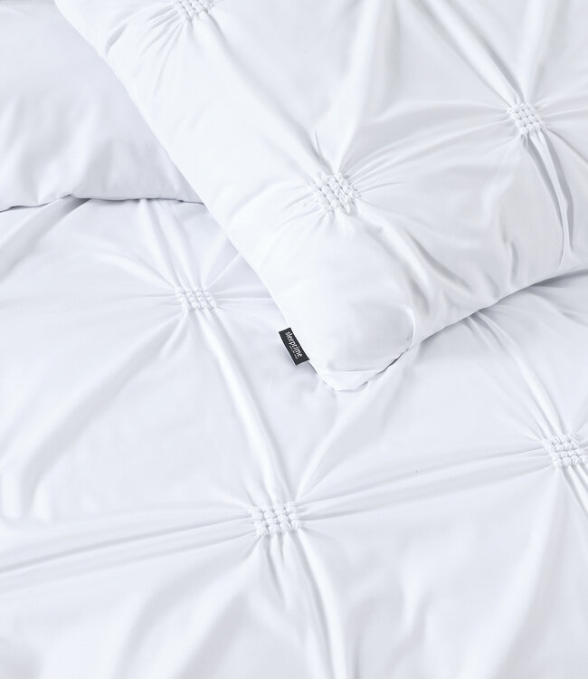 Punch pintuck wit 240 x 200/220