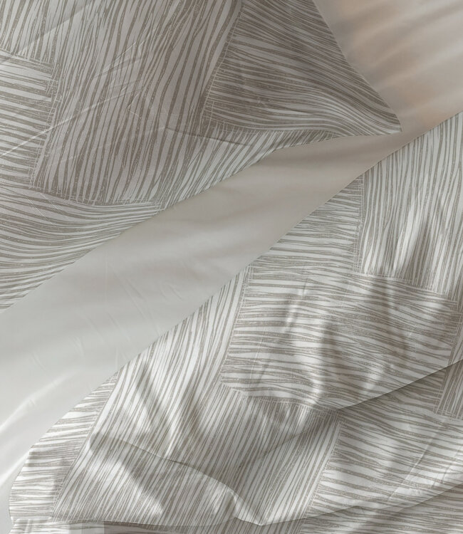 Rattan zilvergrijs 140 x 200/220