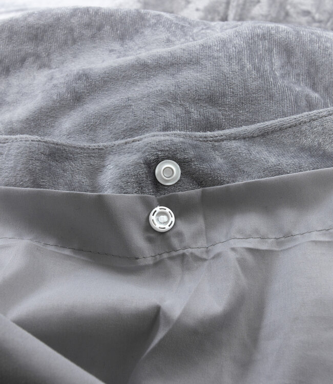 Crystal Velvet grijs 200 x 220