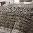 Tijger luipaard taupe 140 x 220