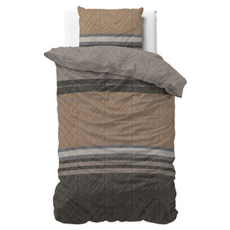 Sleeptime Ezgi braun 140 × 220 cm - Bettbezug