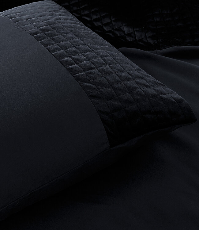 Fluwelen Band Zwart 200 x 220