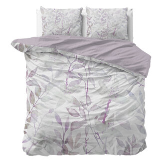 Sleeptime Wasserblätter Weiß 240 × 200/220 - Bettbezug