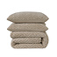 Chevron teddy taupe 200 x 200/220