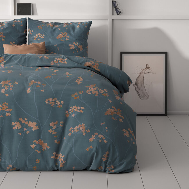 Gia blauw 140 x 220