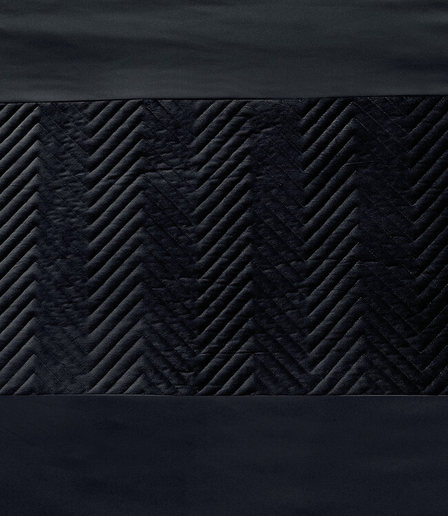 DD Fluweel Crossline Zwart 240 x 200/220