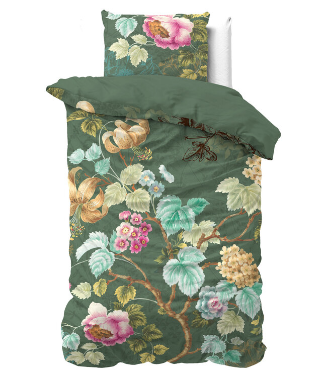 Chanda olijfgroen 140 x 220