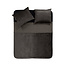 Sleeptime Fluwelen bies taupe 200 x 220