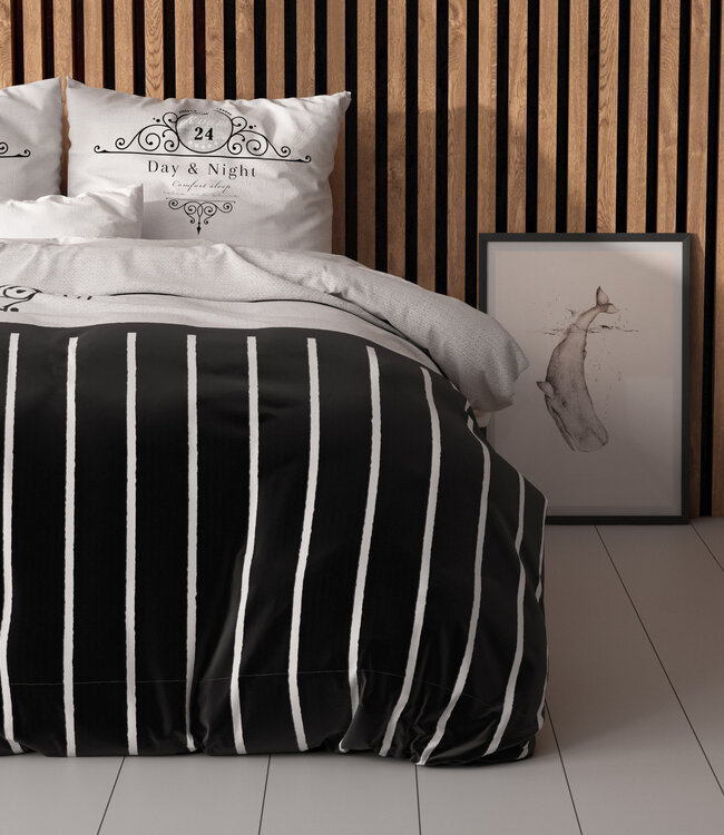 Dag en Nacht Zwart 200 x 200/220