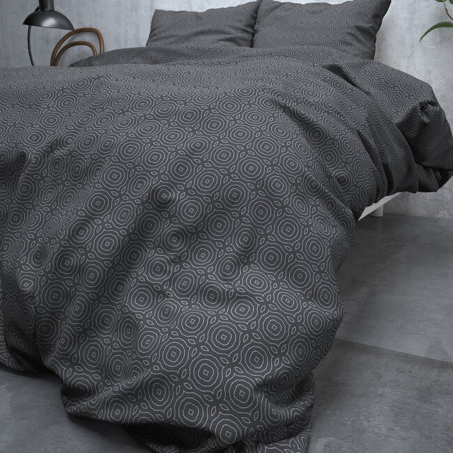 Flanel Jason Antraciet 240 x 220