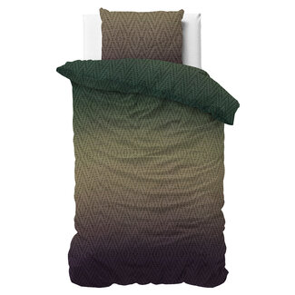 Linnick Warm Knits brown 140 × 200/220 - Duvet Cover
