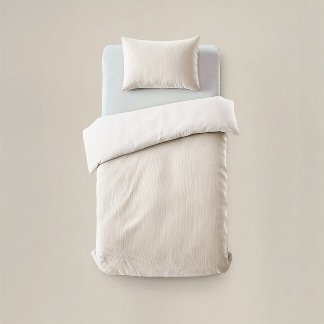 Fluweel Cartier crème 140 x 220