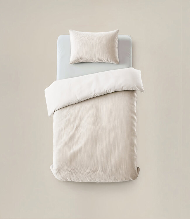 Fluweel Cartier crème 140 x 220