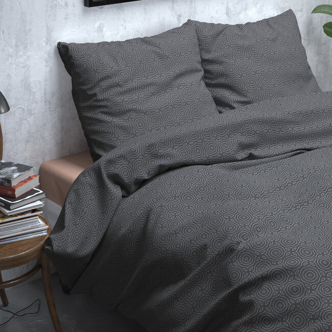 Flanel Jason Antraciet 240 x 220