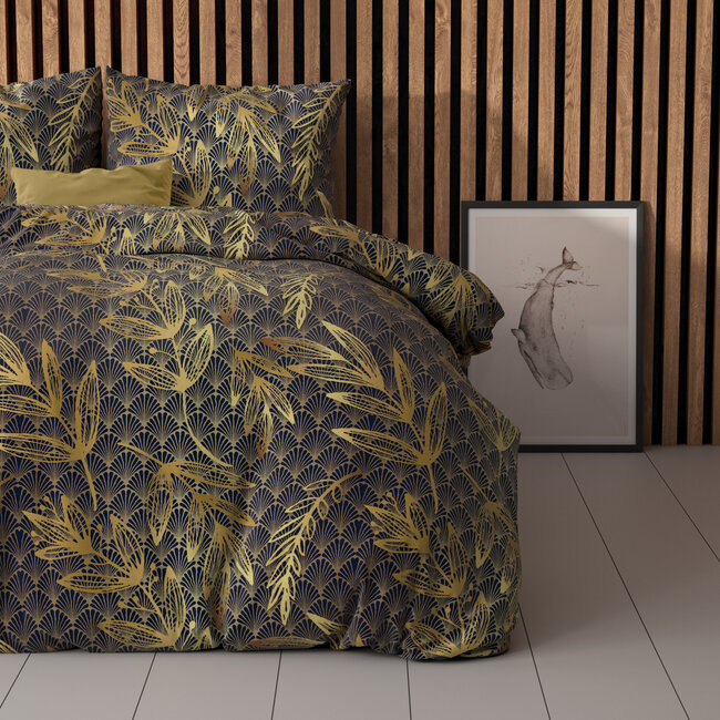 Sleeptime Goldrausch Gold 140 × 220 - Bettbezug