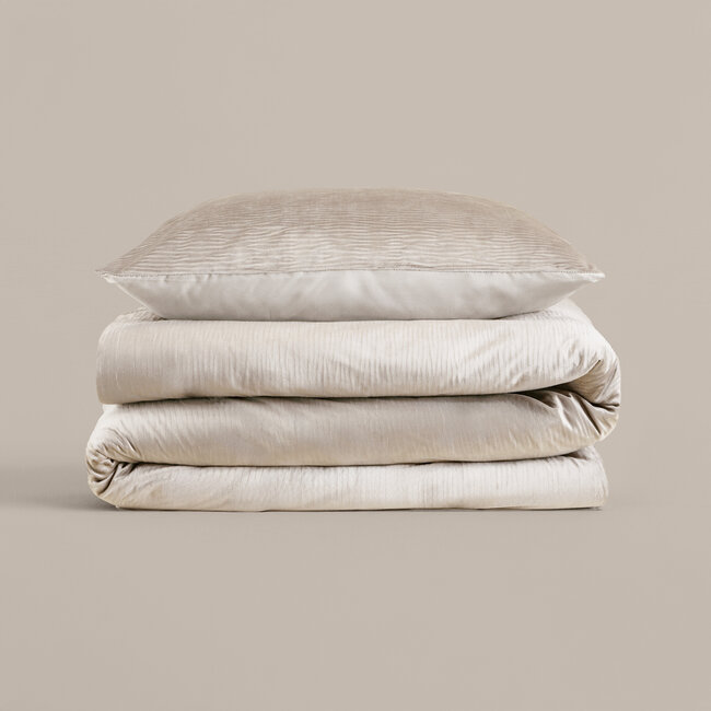 Sleeptime Velvet Cartier cream 140 × 220 - Duvet Cover