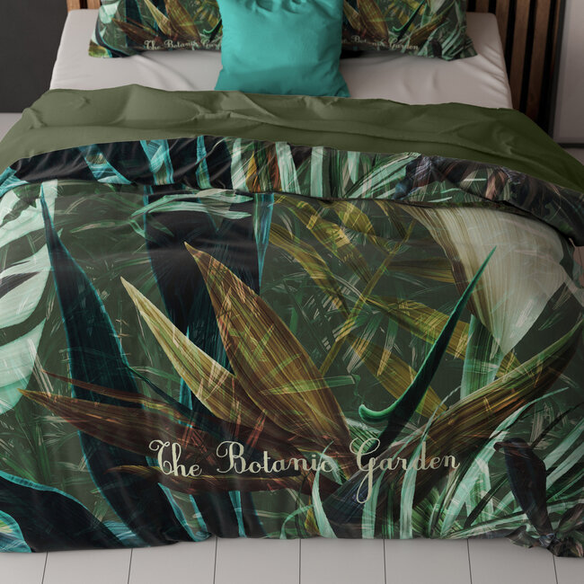 De Botanische Tuin Groen 200 x 200/220