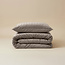 Linnick Velvet Duvet Cover Taupe/Gray 140 × 200/220