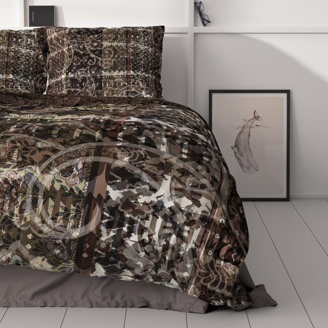 Dreamhouse Milena Braun 240 × 200/220 - Bettbezug