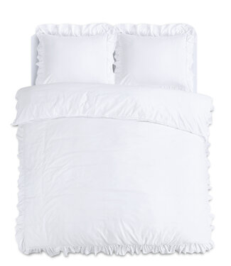 Sleeptime Ruffles Wit 240 x 200/220
