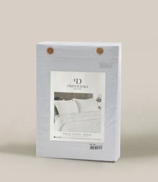 Primaviera Deluxe Hotelstreep Wit 240 x 200/260
