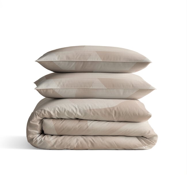 Sleeptime Blush Angles sand/beige 240 × 200/220 - Duvet Cover