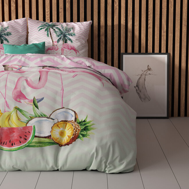 Sleeptime Frischluftblau 240 × 200/220 - Bettbezug