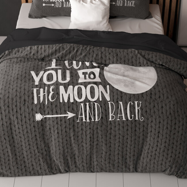 Moon en Back Antraciet 240 x 200/220