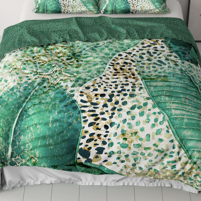 Dreamhouse Morena Green 240 × 200/220 - Duvet Cover