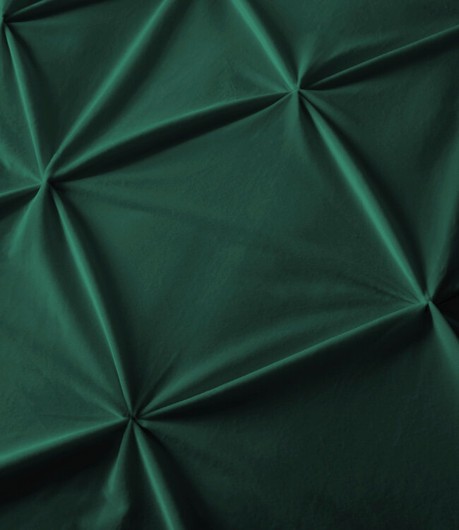 Fluweel Pintuck Groen 240 x 200/220