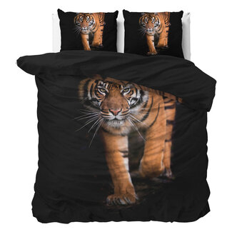 Sleeptime Tiger-Symbol schwarz 240 × 200/220 - Bettbezug