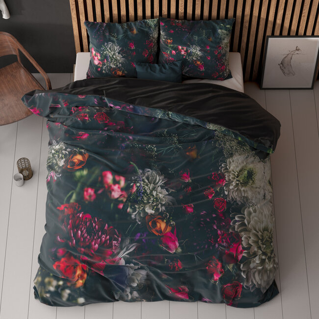 Sleeptime Elodie Black 240 × 200/220 - Duvet Cover