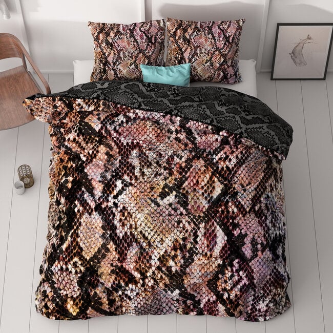Dreamhouse Martina Black 240 × 200/220 - Duvet Cover