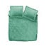 Sleeptime Velvet Ruffles Green 240 × 220 - Duvet Cover