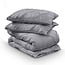 Dreamhouse Salvador gray 240 × 220 - Duvet Cover