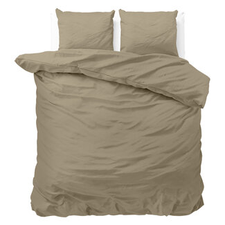 Zensation Satin Point Taupe 240 × 220 - Duvet Cover
