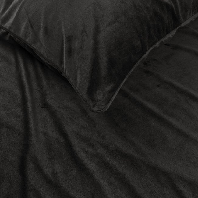 Sleeptime Samtbesatz schwarz 240 × 220 - Bettbezug