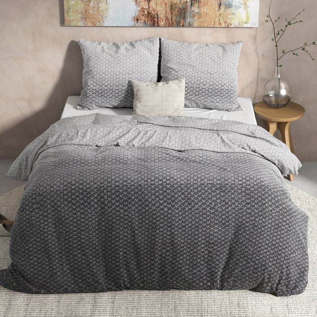 DH Flanel Tamar Grijs 240 x 220