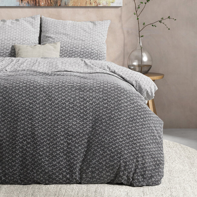 Dreamhouse DH Flanell Tamar Grey 240 × 220 - Bettbezug