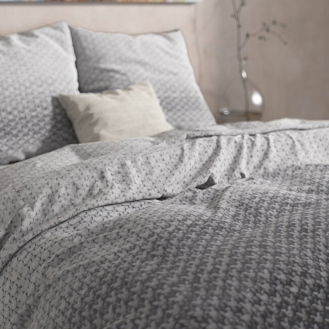 DH Flanel Tamar Grijs 240 x 220