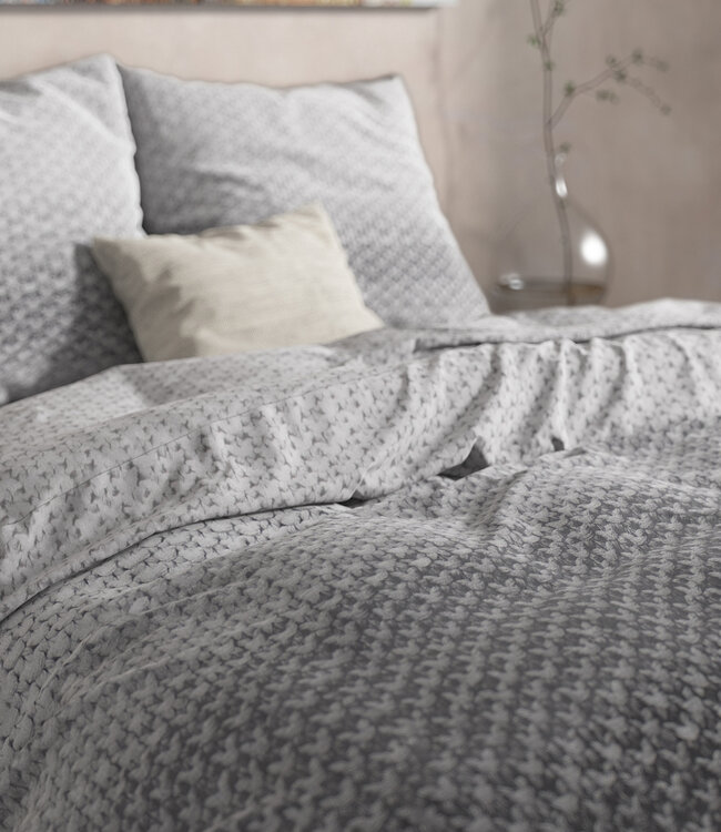 DH Flanel Tamar Grijs 240 x 220