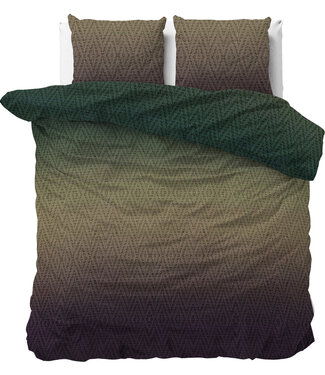 100% Polyester Warme gebreide deken bruin 200 x 200/220